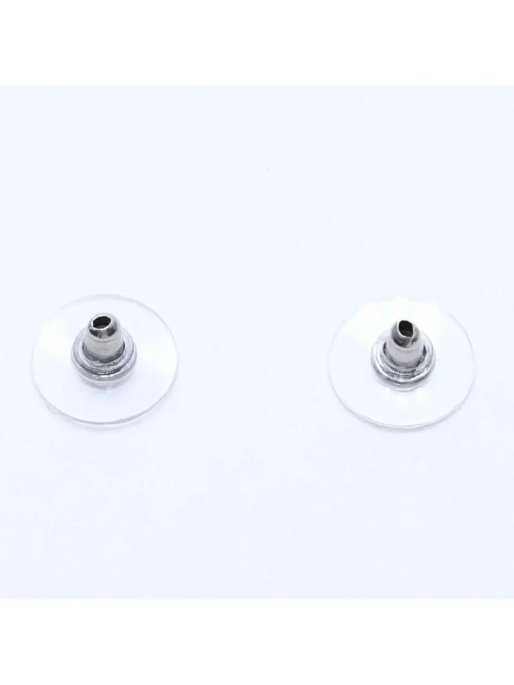Chanel CC Logo Earrings 00 Metal Silver
